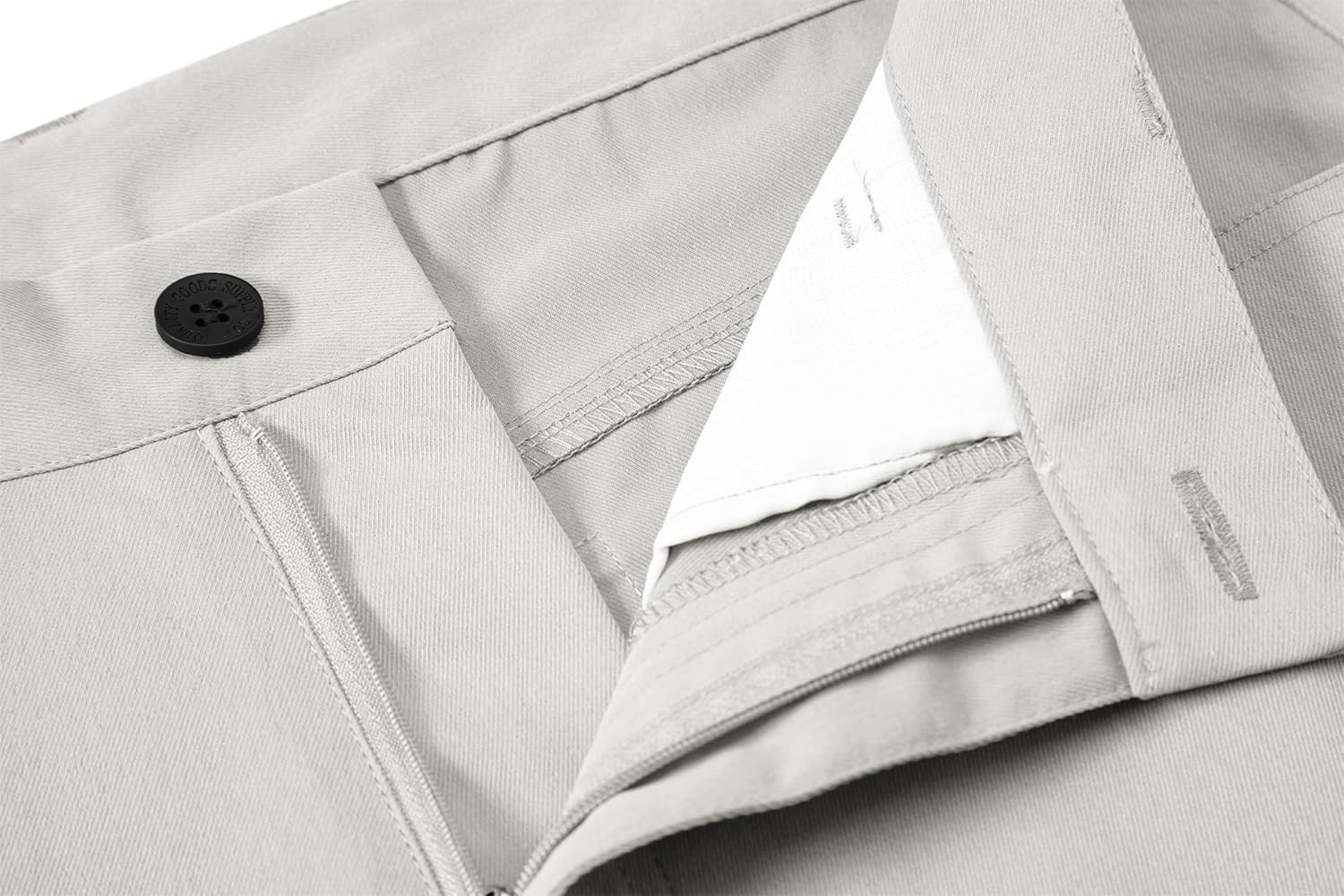 Mens Golf Shorts 9 Inch Slim Classic Fit Stretch Casual Dress Shorts 4 Pockets