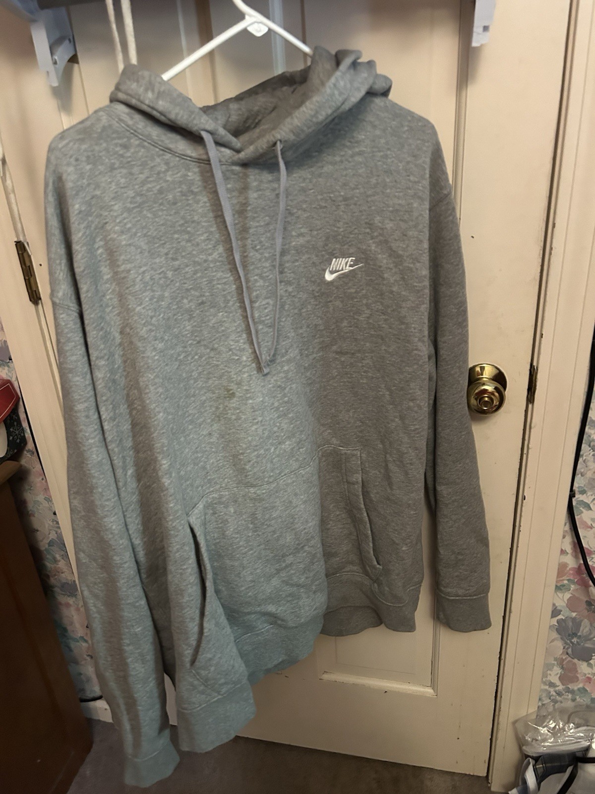Nike Light Grey Hoodie