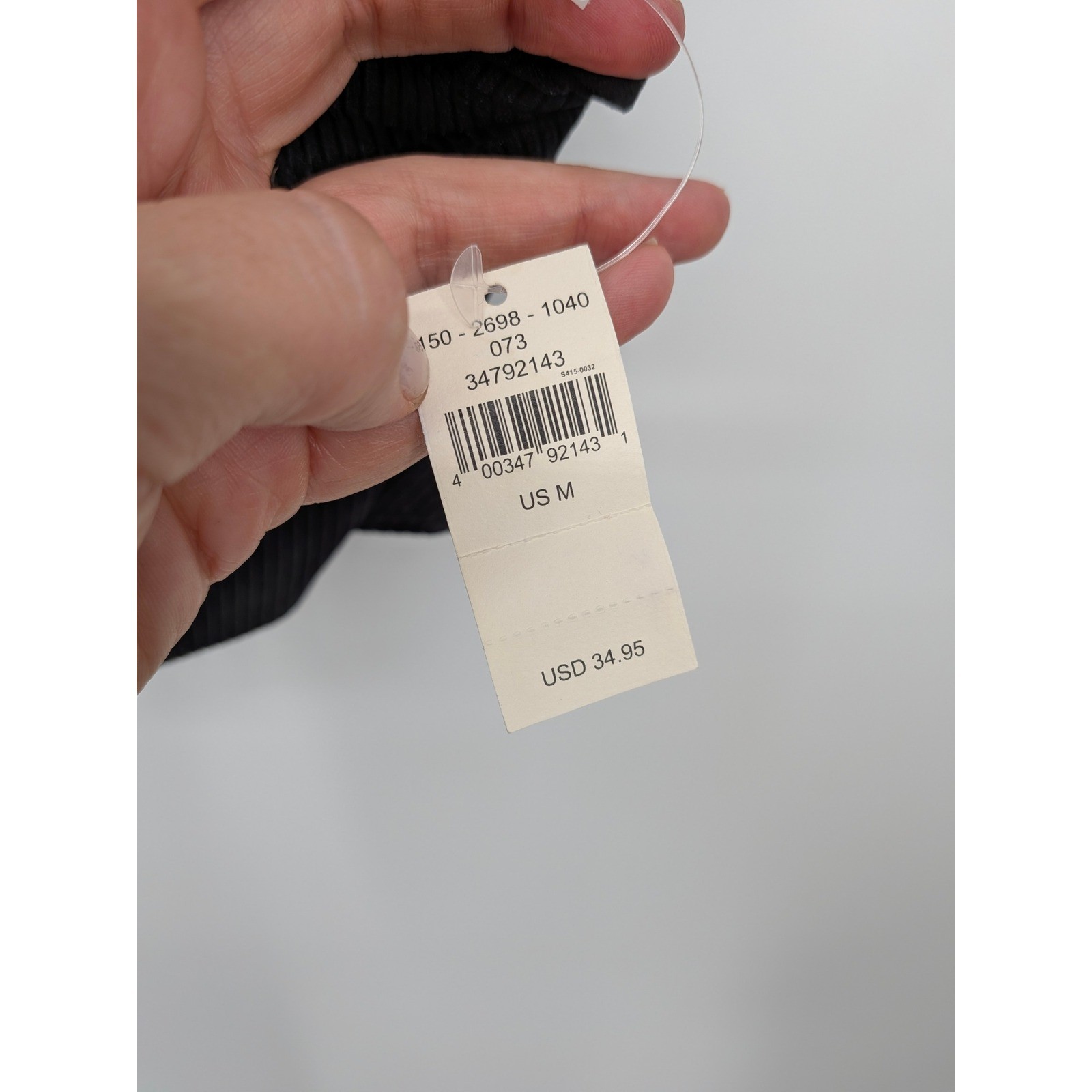 OFFLINE by Aerie Ribbed Crop Top Womens Medium Black Athletic Stretch Athleisure