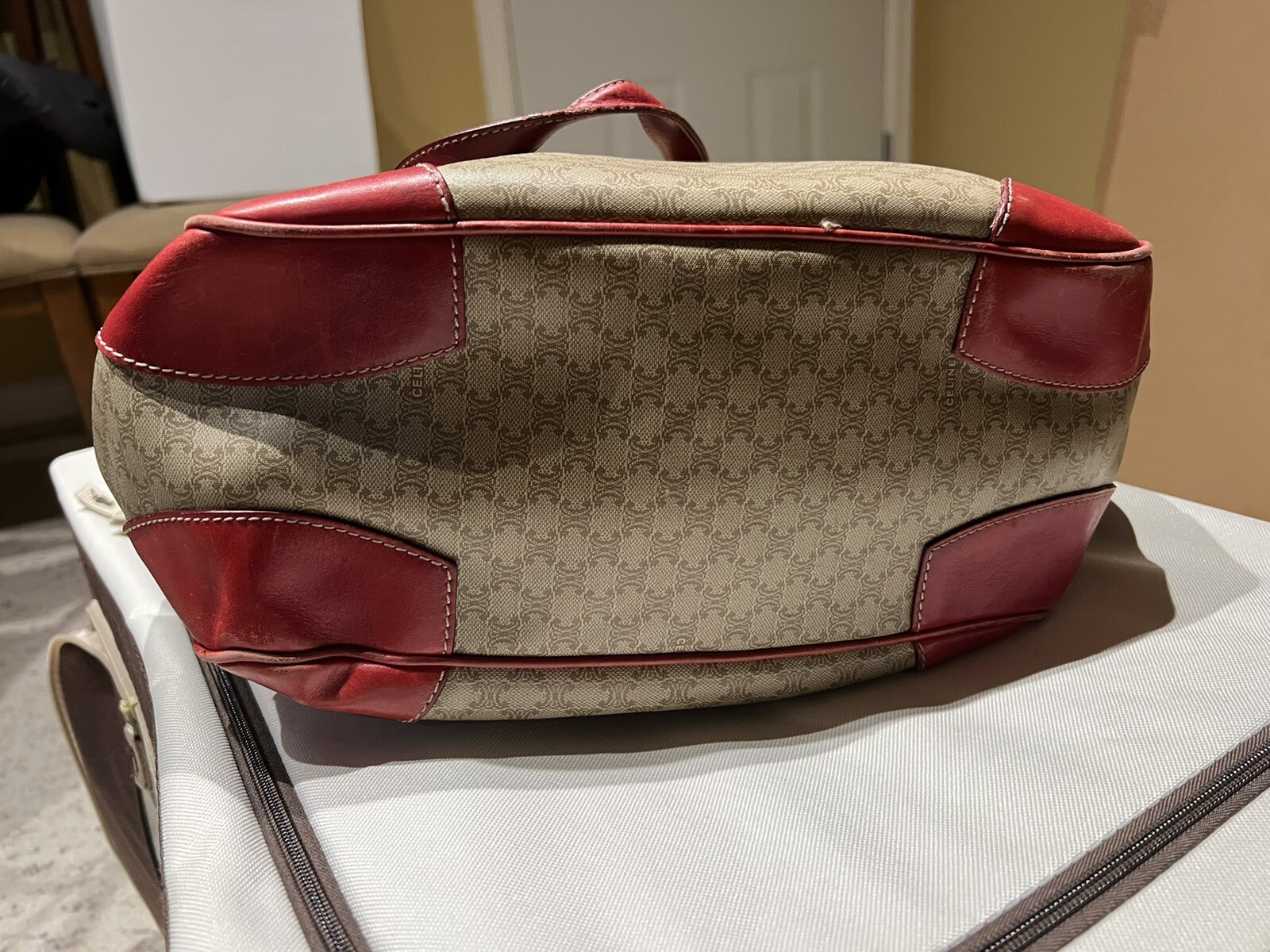Celine Paris Bag Macadam Shoulder Handbag