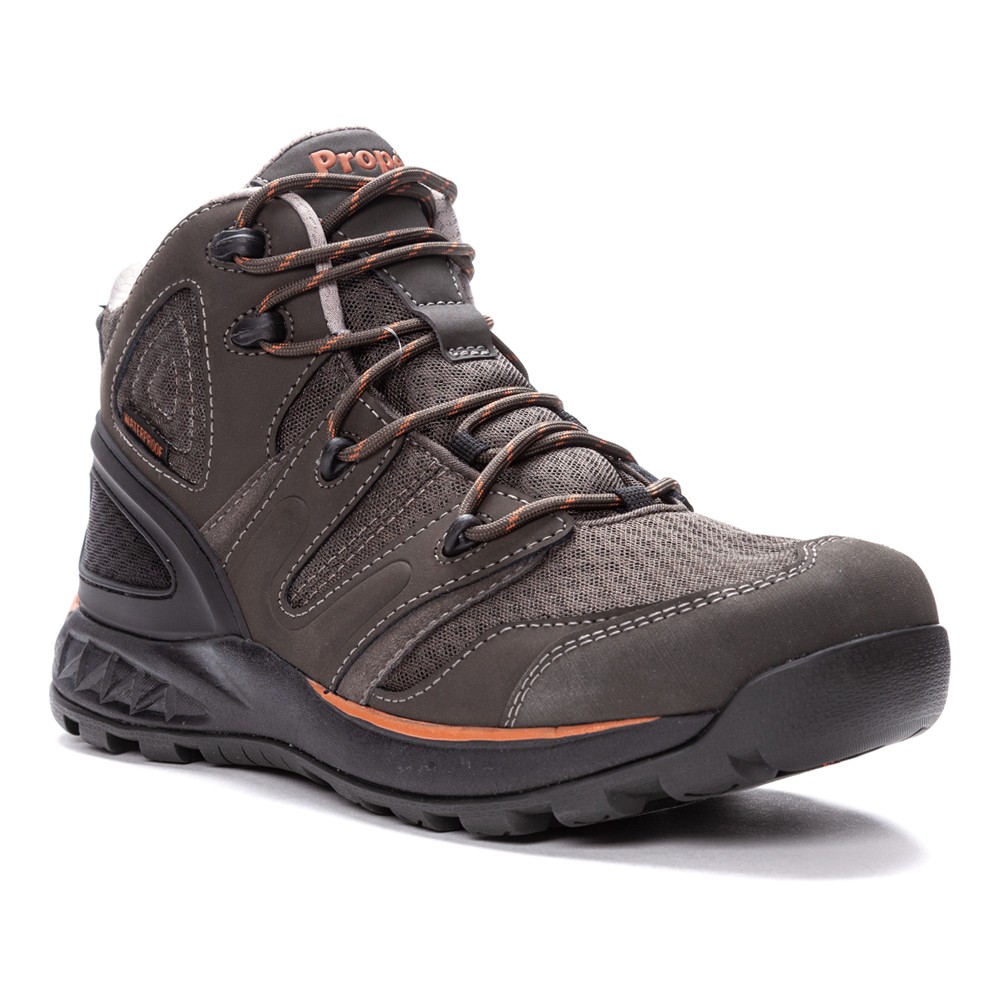 Propet Veymont Round Toe Hiking Mens Brown Casual Boots MOA022SGUO
