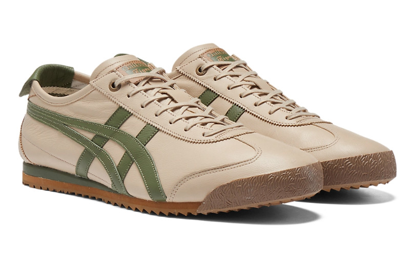 Onitsuka Tiger MEXICO 66 SD 1183A872 254 BEIGE/GREEN New in Box