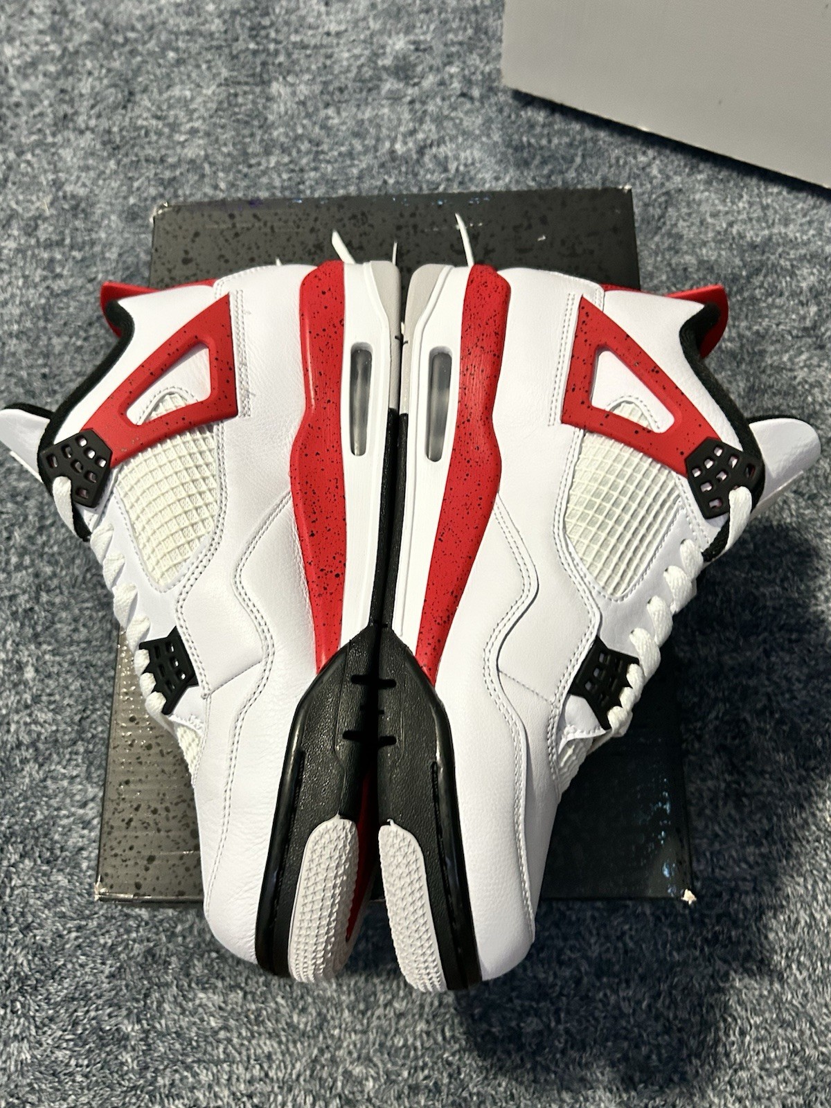 Jordan Air Jordan 4 Retro Red Cement 2023 White/Fire Red/Black DH6927-161