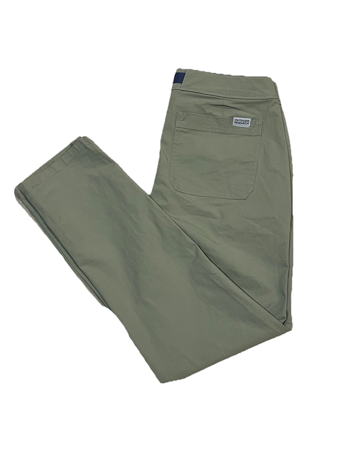 Outdoor Research Womens Shastin Green Chino Pant SZ 6 Hiking Backpacking UPF 50+