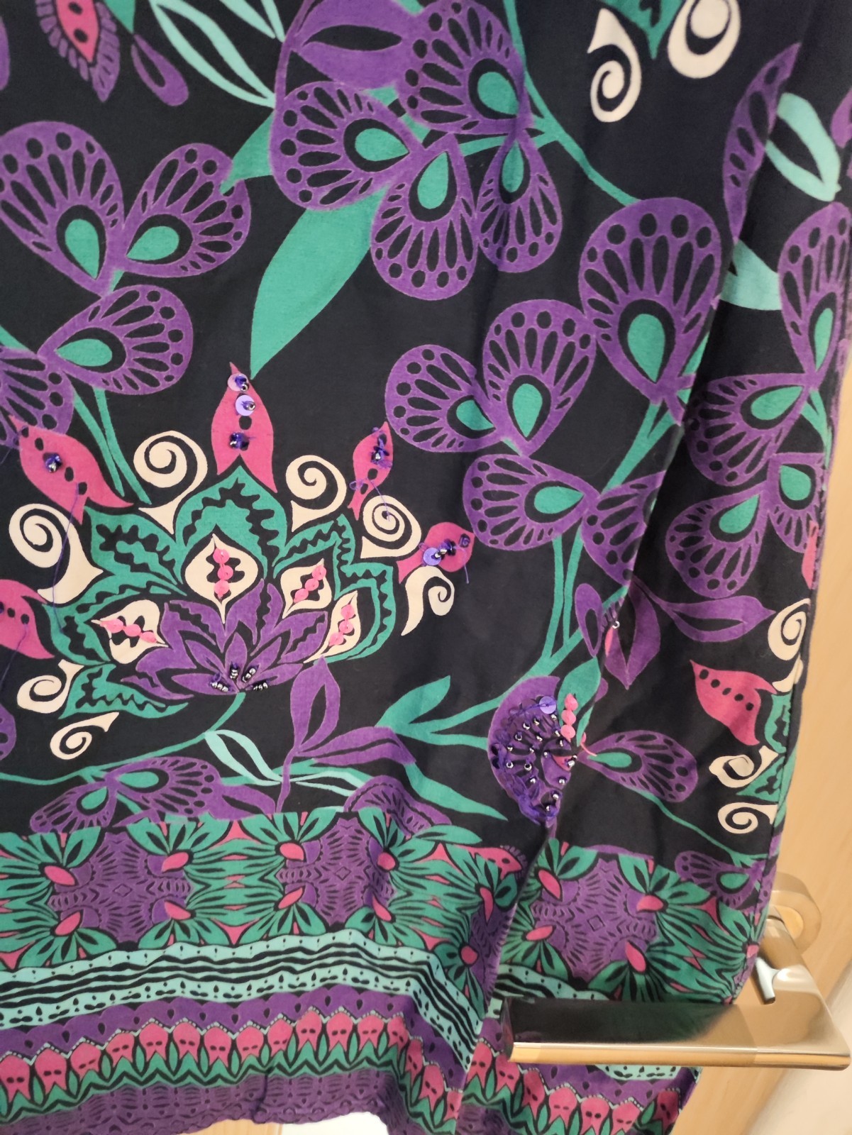 Debenhams Midi Sheath Dress 18 Navy Purple Sequin Floral Summer Casual Sleeveles