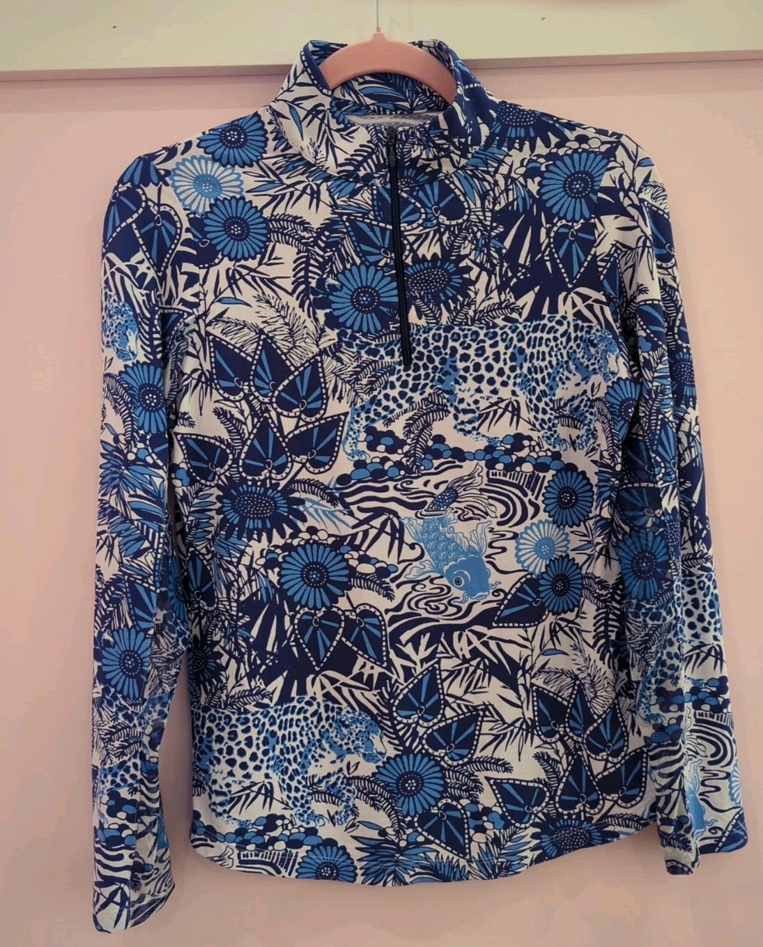 IBKÜL Long Sleeve Top- Womens Size Small- 2 Way Air Circulation- Quick Dry!