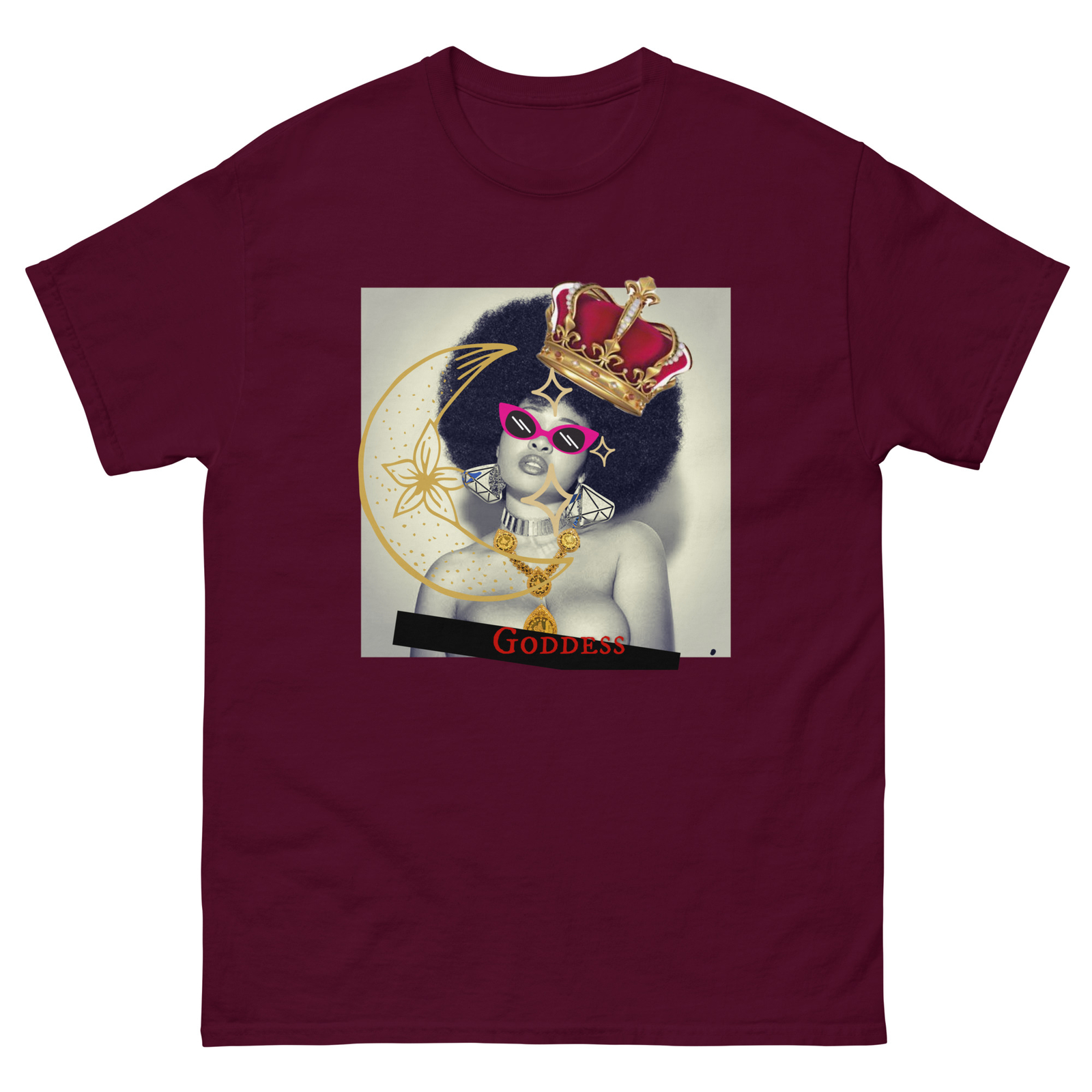 Black Queen Adult T-Shirt (Unisex)
