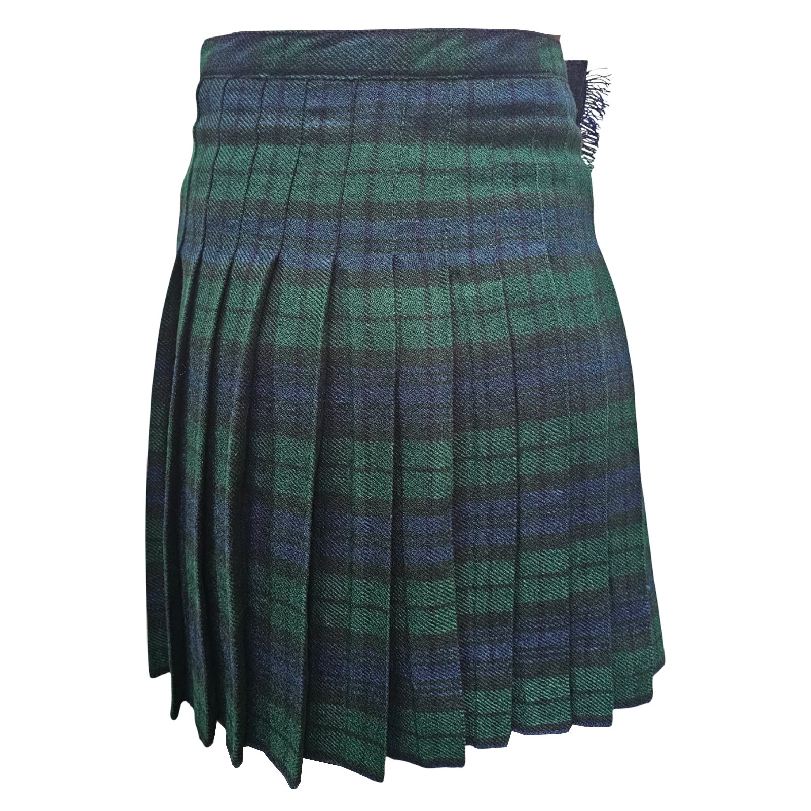 Kids’ Scottish Kilt – Black Watch Tartan, Adjustable Waist & Classic Design