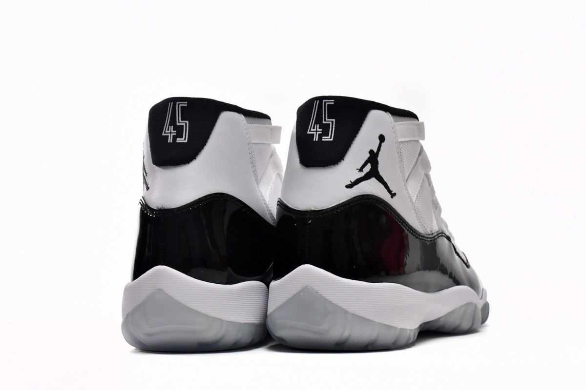 Air Jordan 11 Retro “Concord” White Black Men’s Sneakers