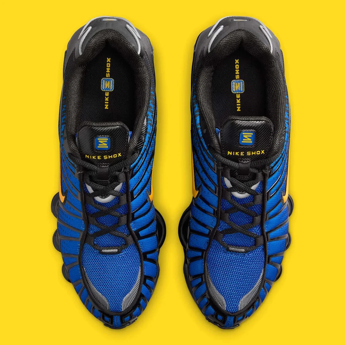 Nike Shox TL Black Lyon Blue Varsity Maize IB7670-001 Men’s Sizes NEW