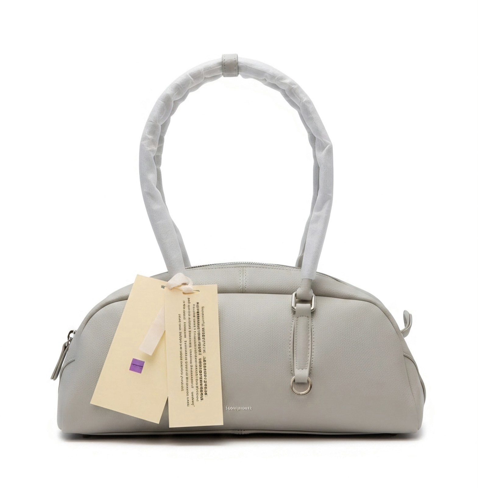 Songmont Baguette Purse Celeste Blue Genuine Leather Unique Hi-end Quality NWT