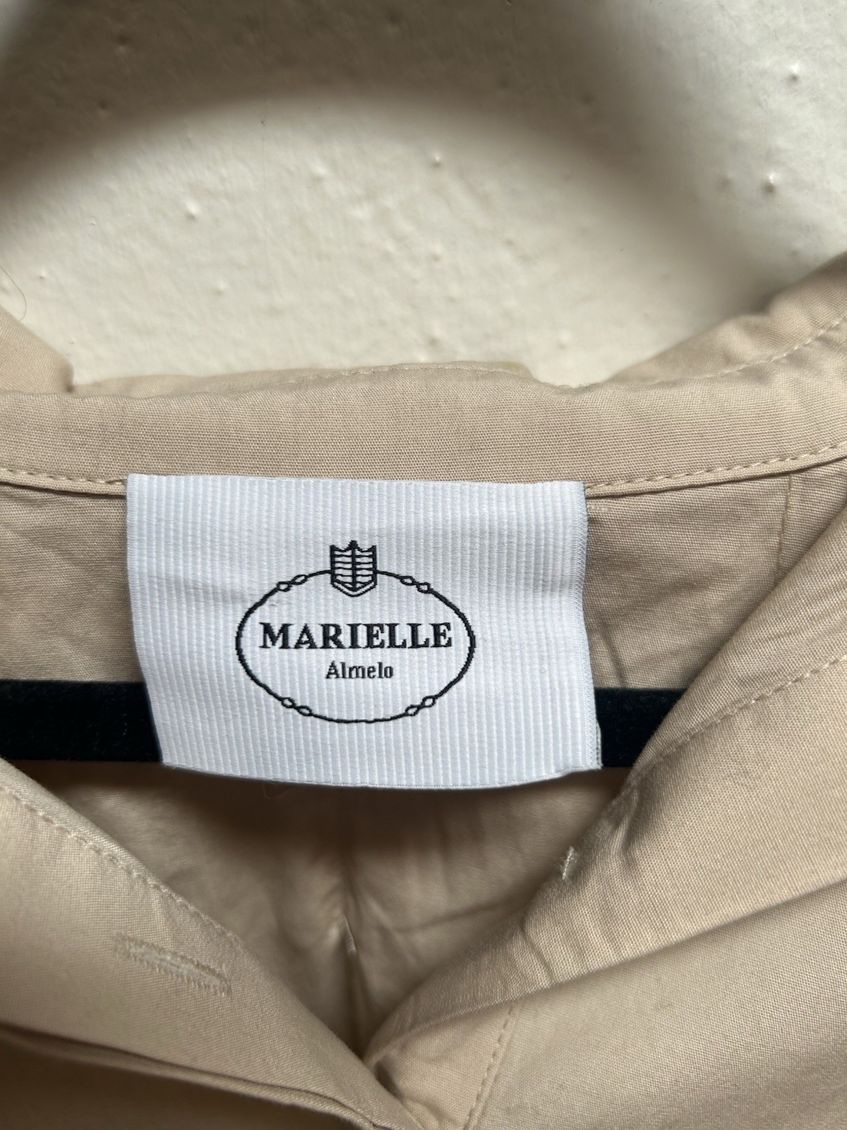 Marielle Almelo Dress Laetitia Beige , One Size, 100% Egypt Cotton