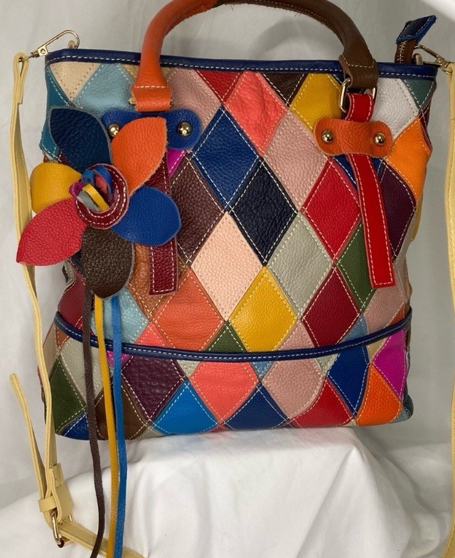 EYSEE Patchwork Satchel