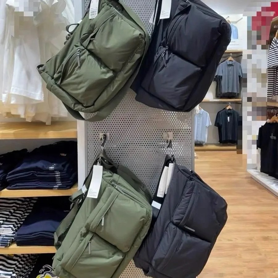 Multi Pocket Shoulder Bag 2 Colors Handbag For Men Messenger Bag