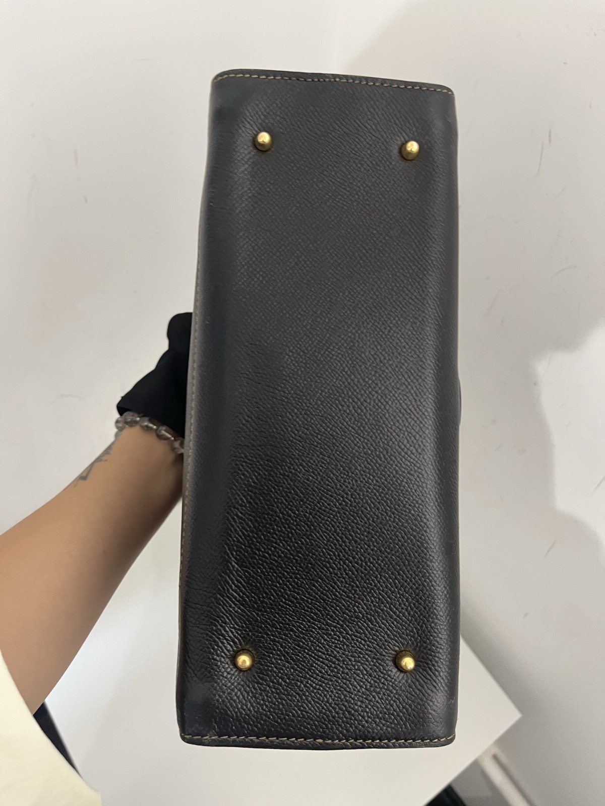 Valentino Garavani VRing Small Leather Satchel Italy
