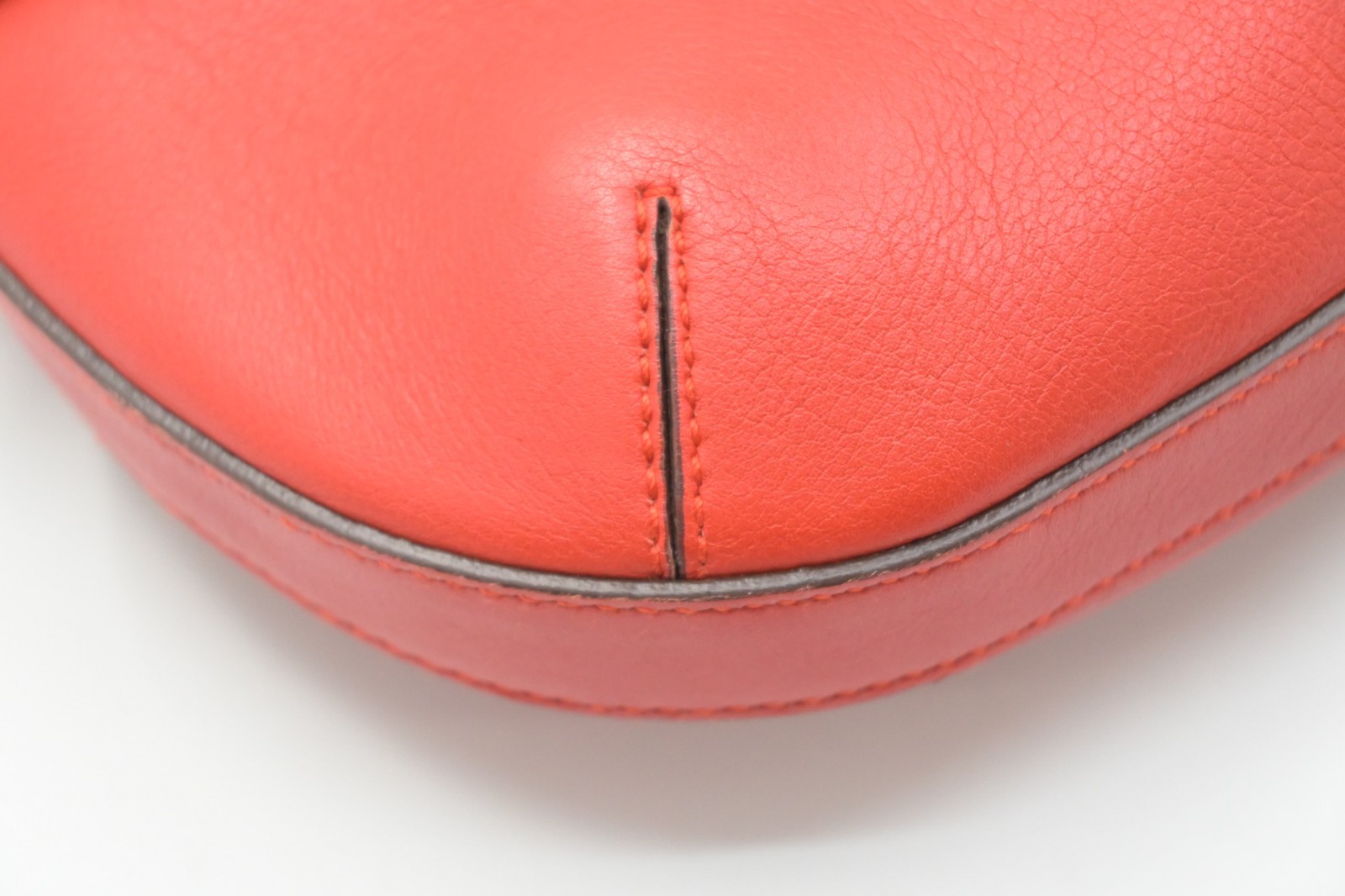 Authentic Ferragamo Gancini One Shoulder Bag, Red