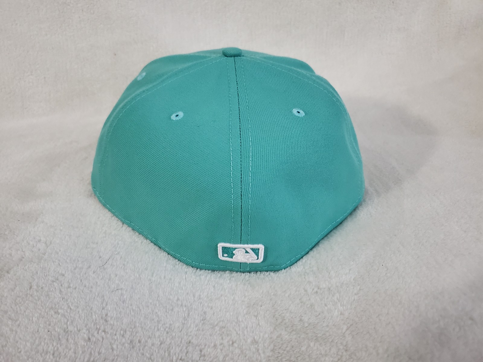 NEW ERA 59 FIFTY MLB NEW YORK YANKEES SEAFOAM GREEN FITTED MENS HAT SZ 7 3/4 NEW