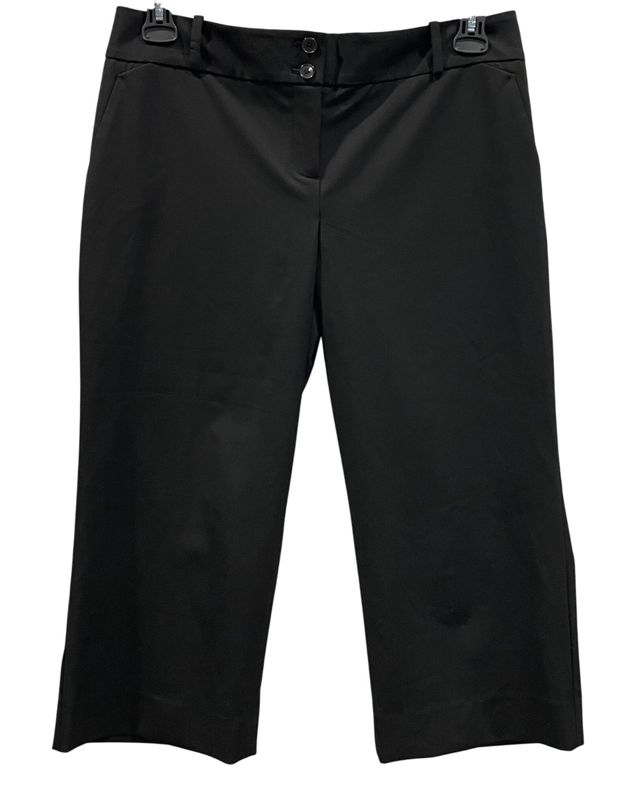 The Limited Cassidy Fit Crop Pants 10P Black Capsule Minimalist Whimsygoth Work