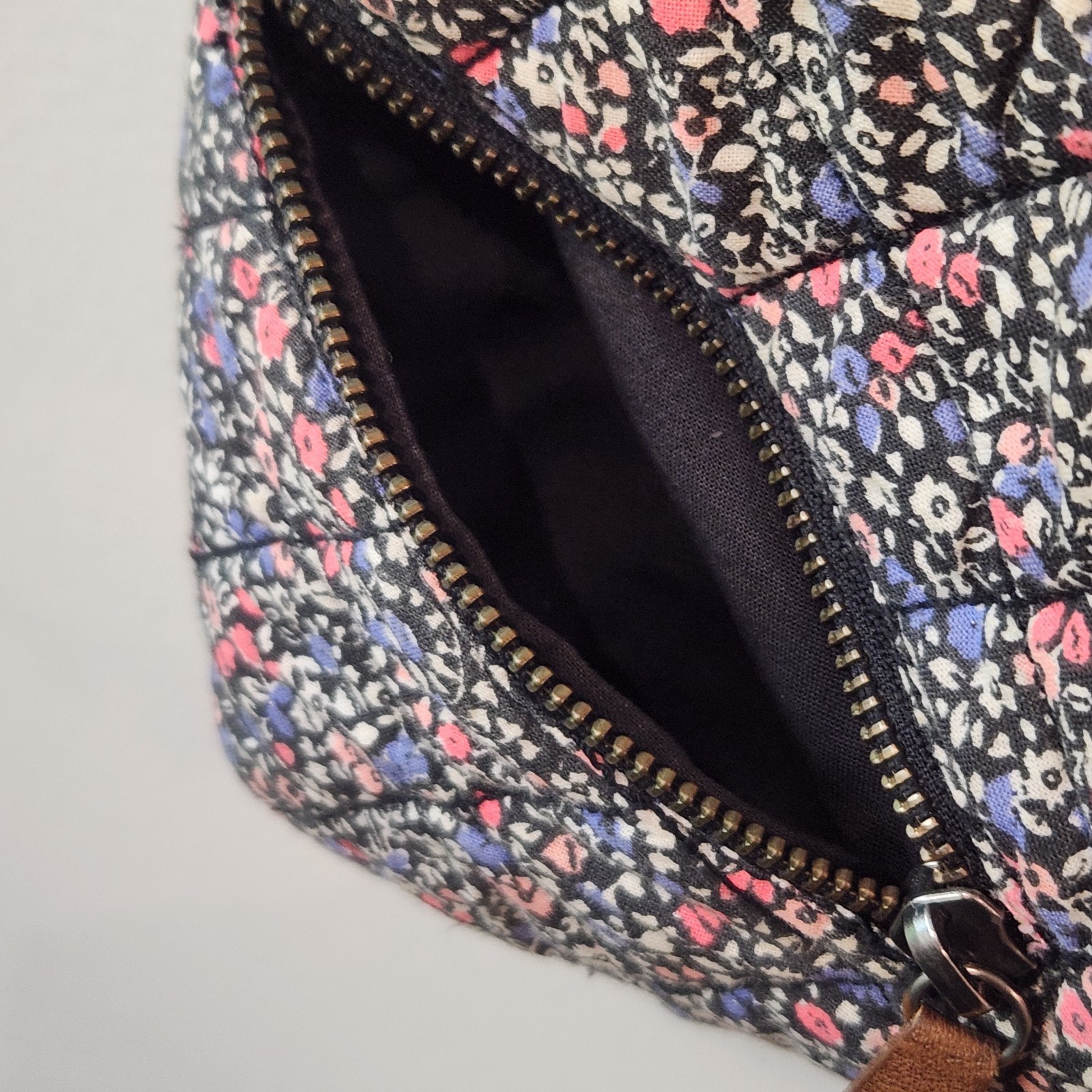 Cottagecore American Eagle Quilted Floral Boho Shoulder Bag Purse Crossbody