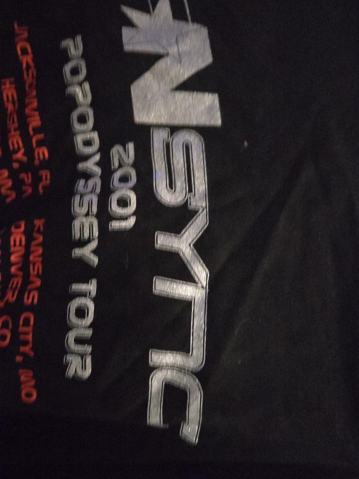 Vintage NSYNC 2001 Pop Odyssey Tour Graphic T-Shirt Sz XL – Justin Timberlake