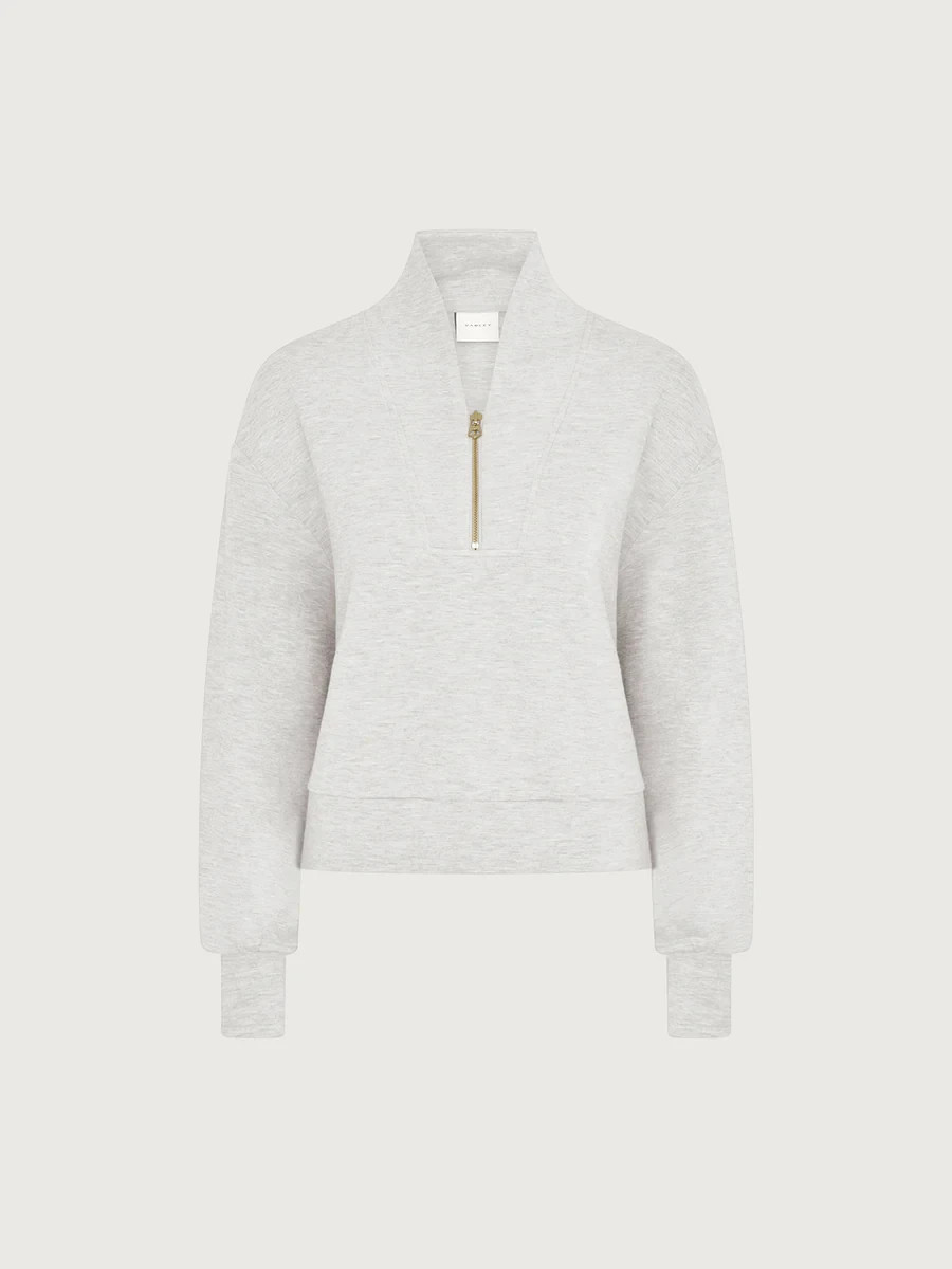 Varley Davidson Sweat – Ivory Marl (ALL SIZES/NEW) ⚱️