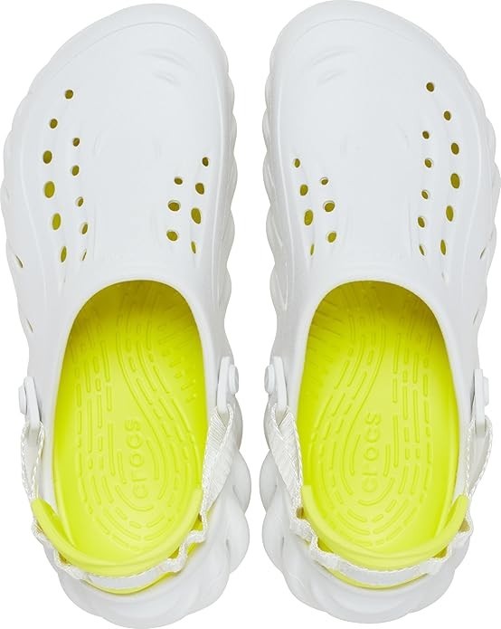 Crocs Echo Clog Ethylene Vinyl Acetate 207937-1NK Moonlight Unisex M8/W10 NWOB