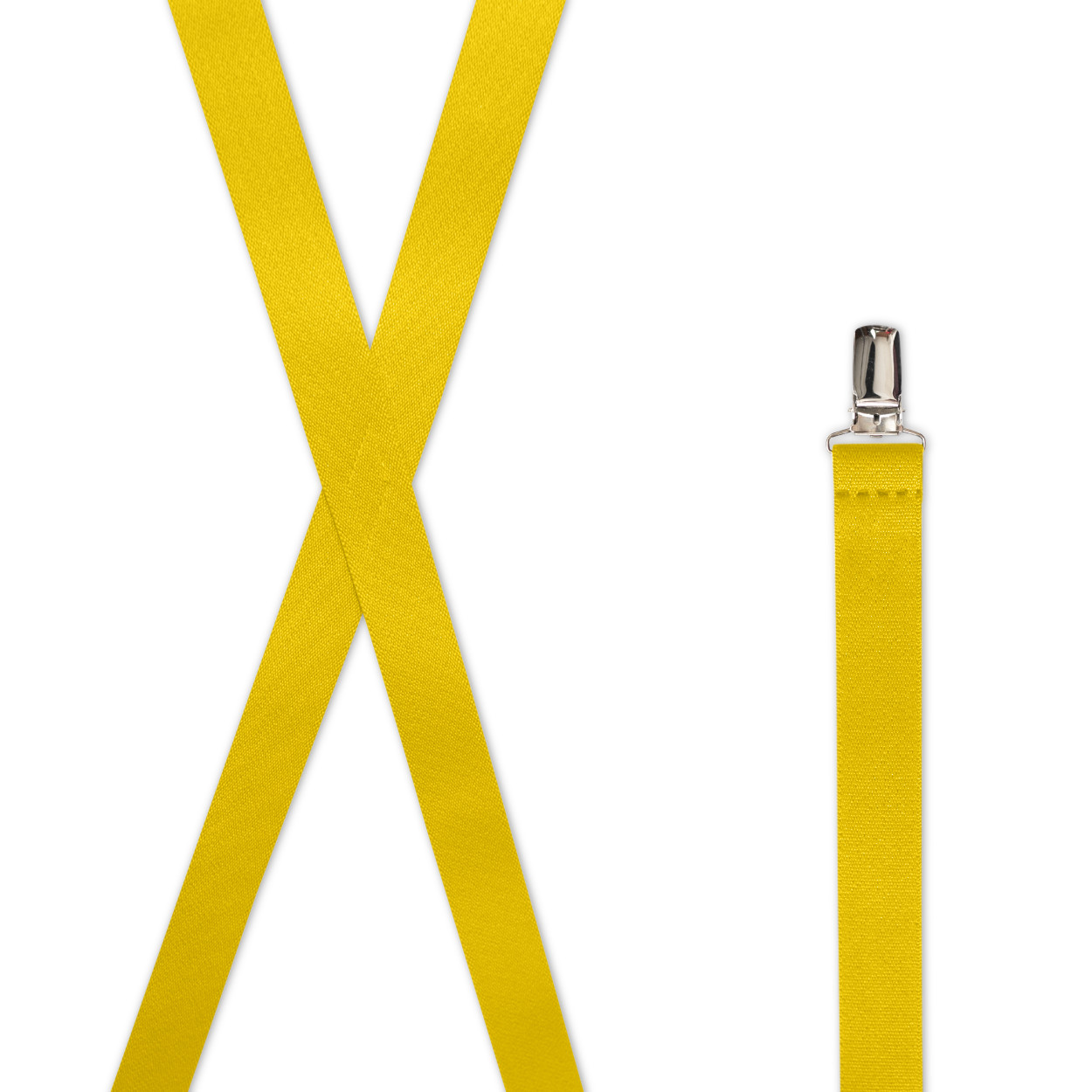1″ Wide Suspenders with Strong Clips. Many Colors & Lengths. MADE IN USA