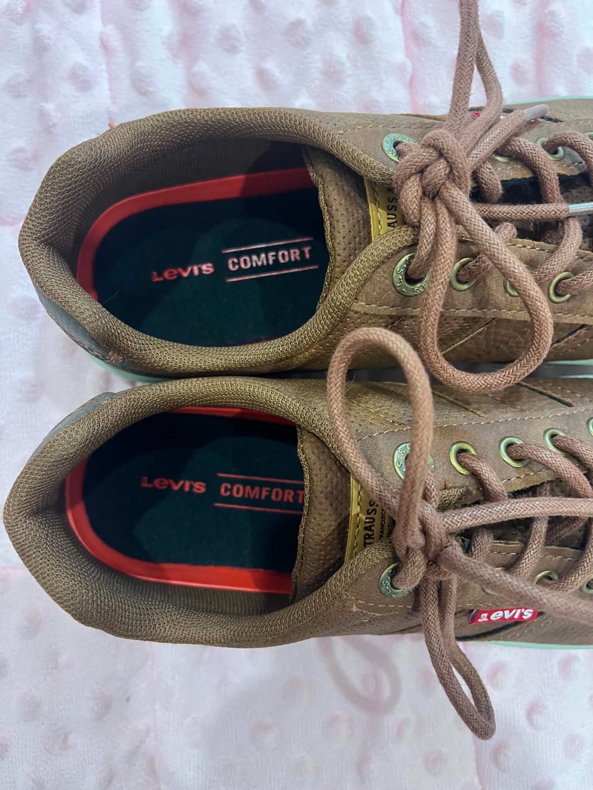 Levi’s Comfort Brown Leather Men’s Size 7.5 Shoes – FREE SHIPPING