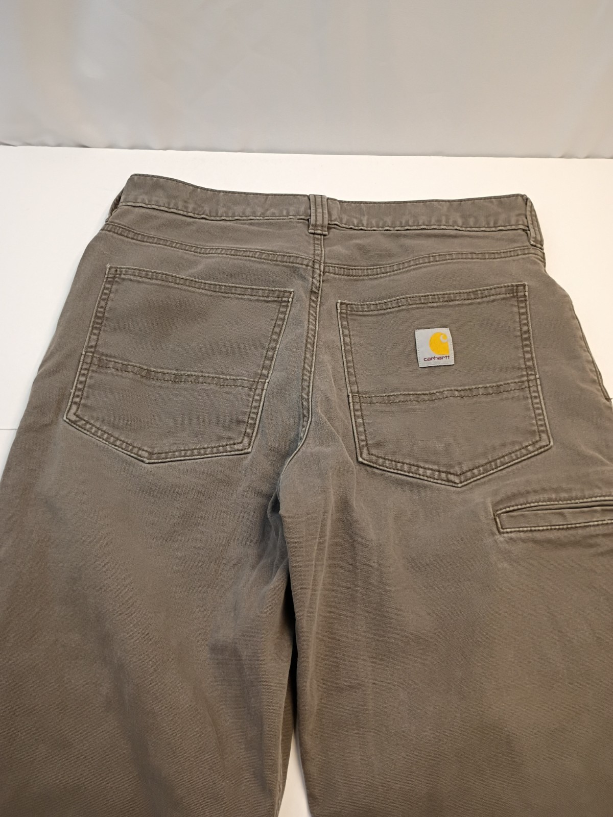 Carhartt Relaxed Fit Brown Work Pants SZ 31×34!