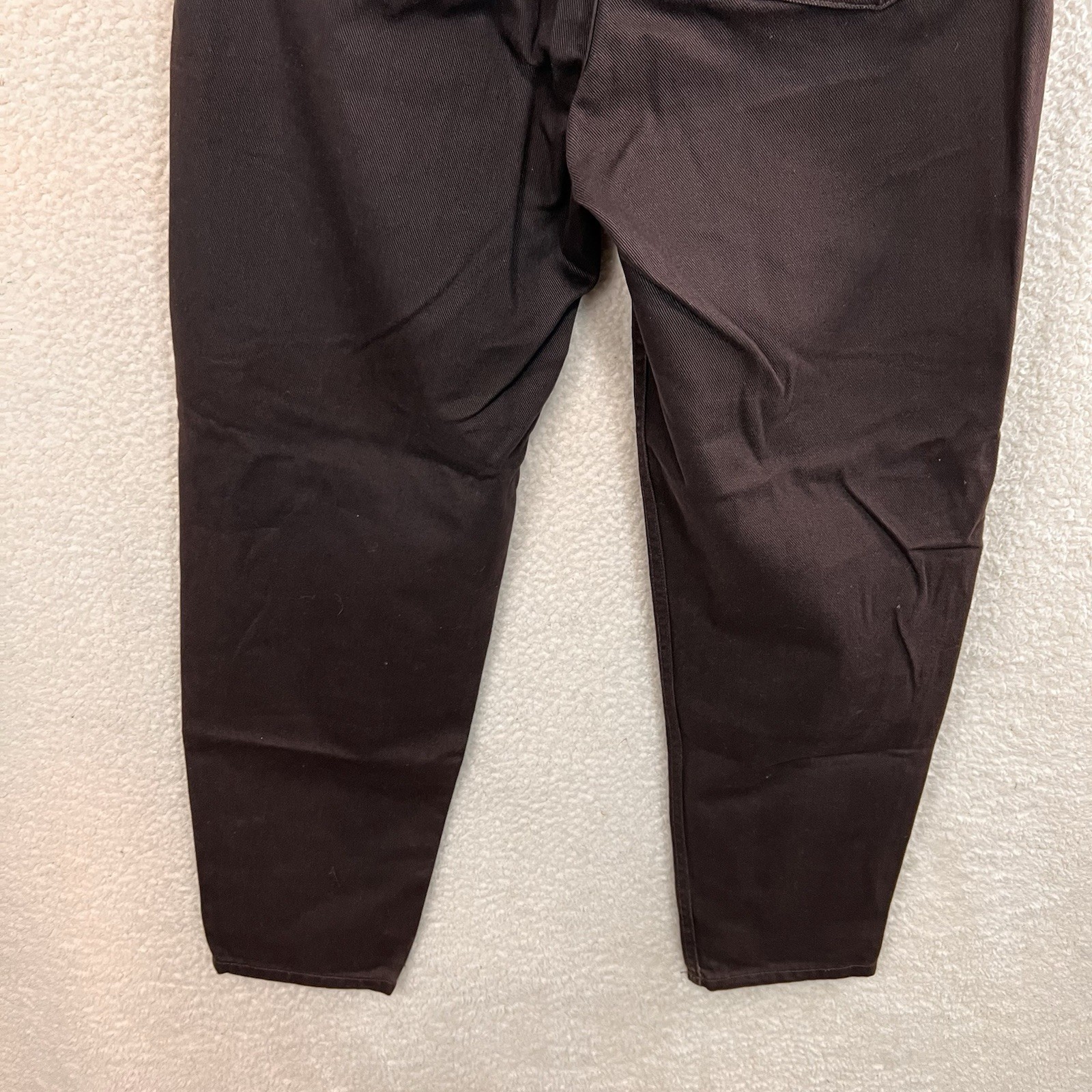VTG Guess Jeans Men 31 x 32 Brown Button Zip Fly 80s 90s Relaxed Baggy USA 38075