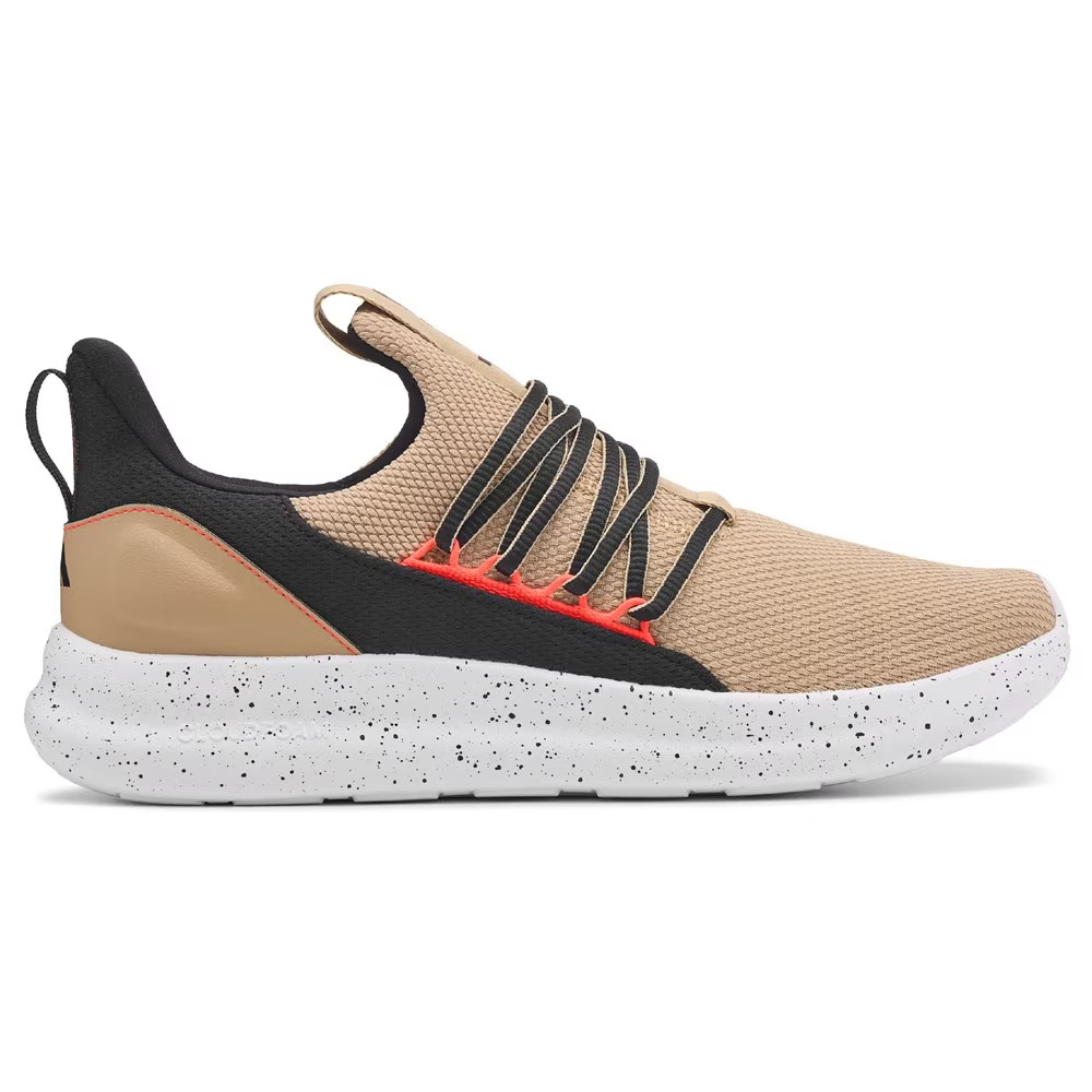 Adidas Lite Racer Adapt 7.0 (Size 11) “Tan/Black/Orange” Men’s Running Shoes