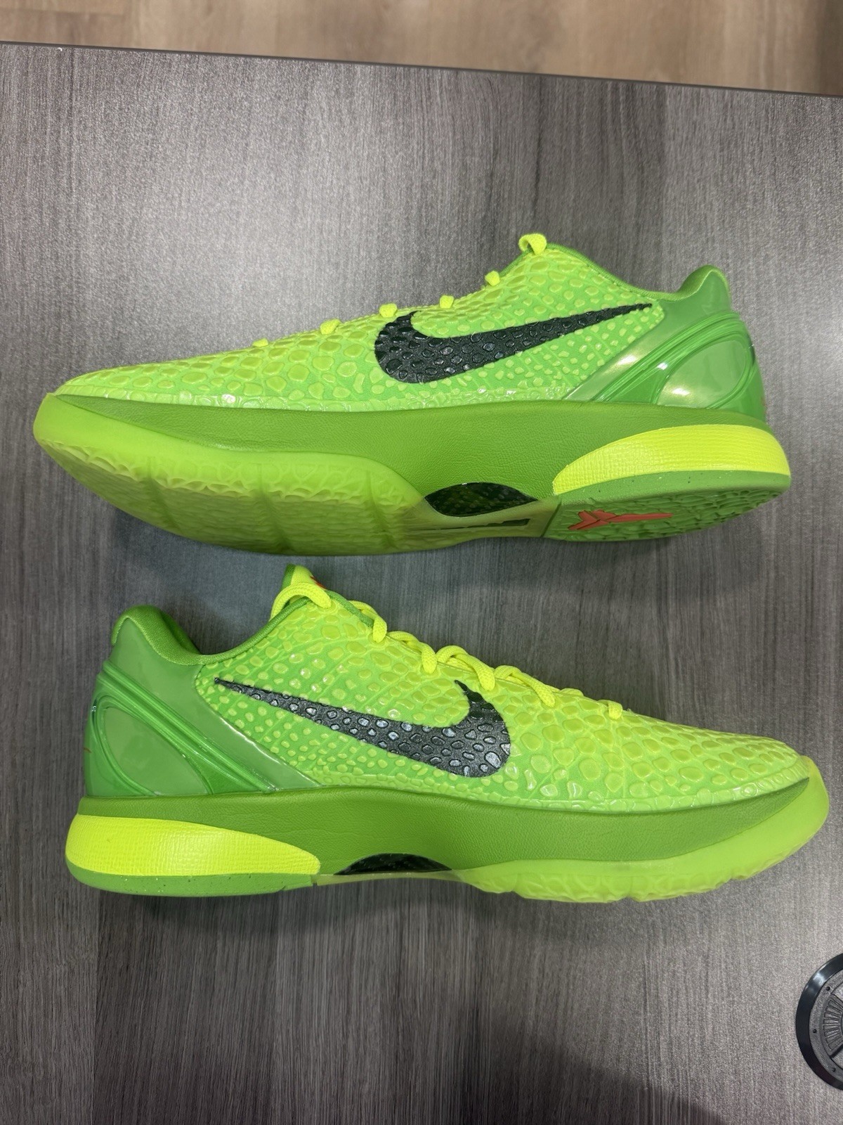 Kobe 6 Protro ‘Grinch’ 2020 men’s 12.5