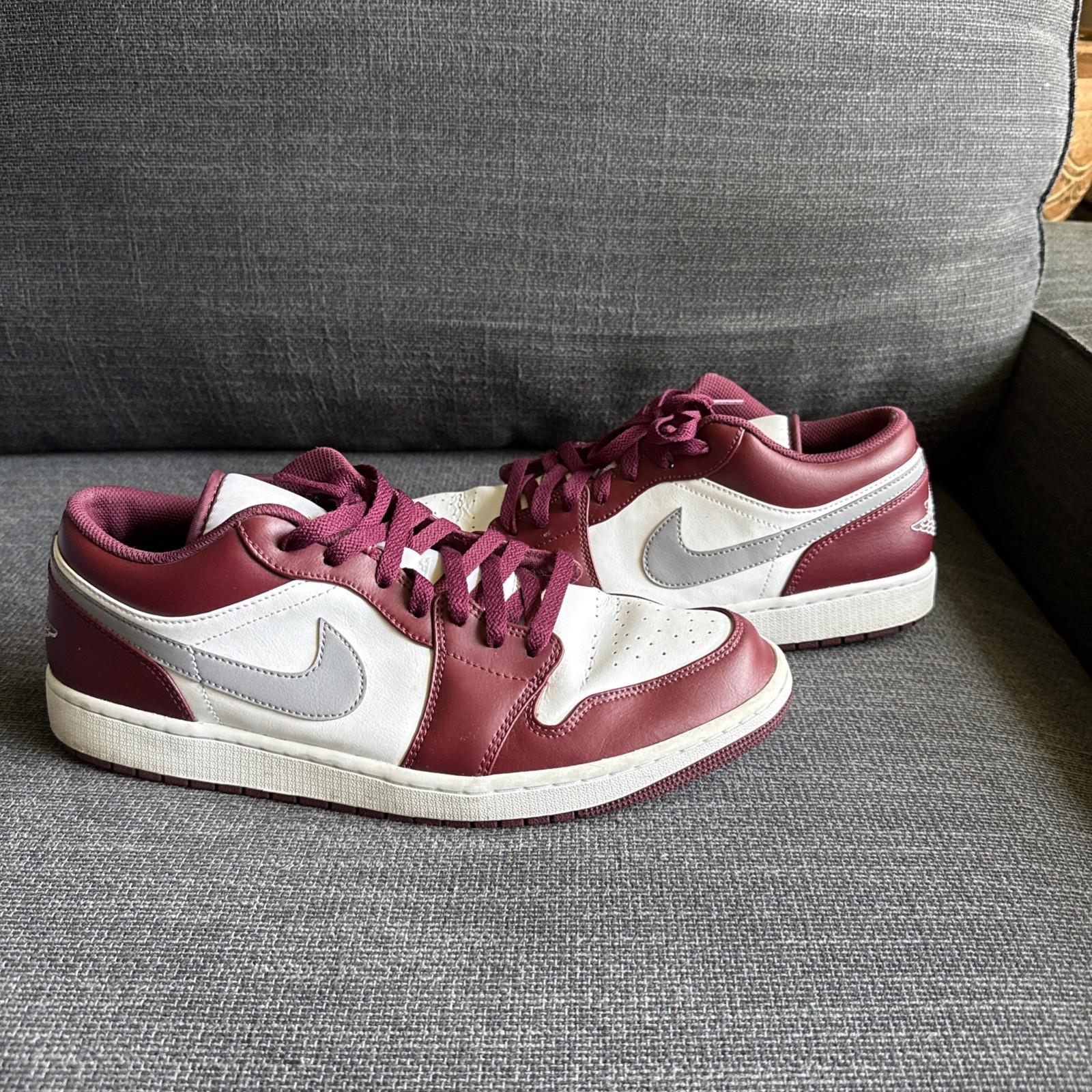 Jordan Air Jordan 1 Low Cherrywood Red 2022 Sneaker size 14