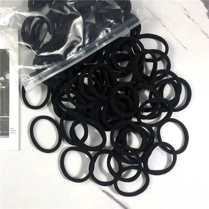 50 PCS Assorted Elastic 1.5″ Hair Ties Multi Color