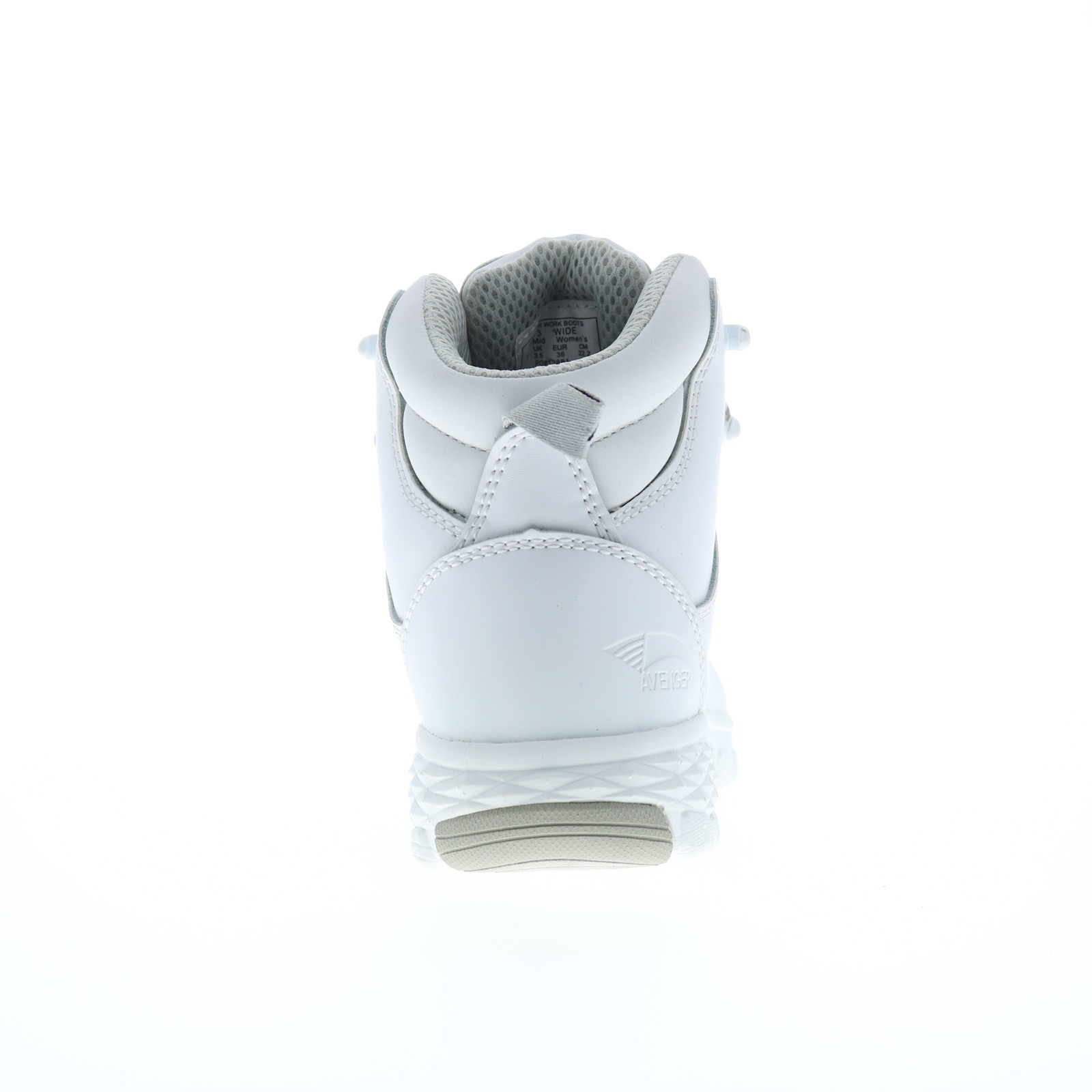 Avenger Flight Alloy Toe SD10 A7473 Womens White Wide Work & Safety Boots