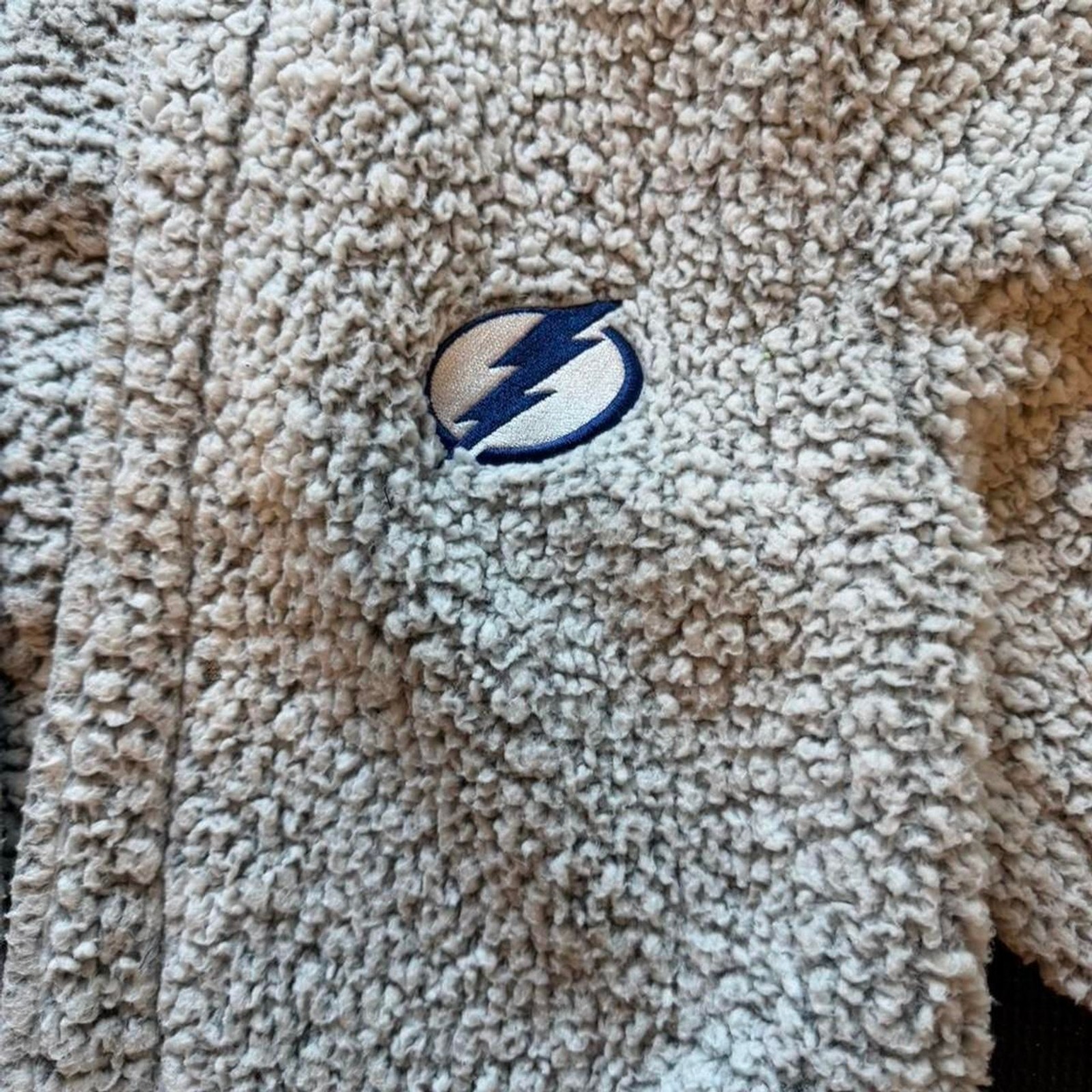 Tampa Bay Lightning fleece robe