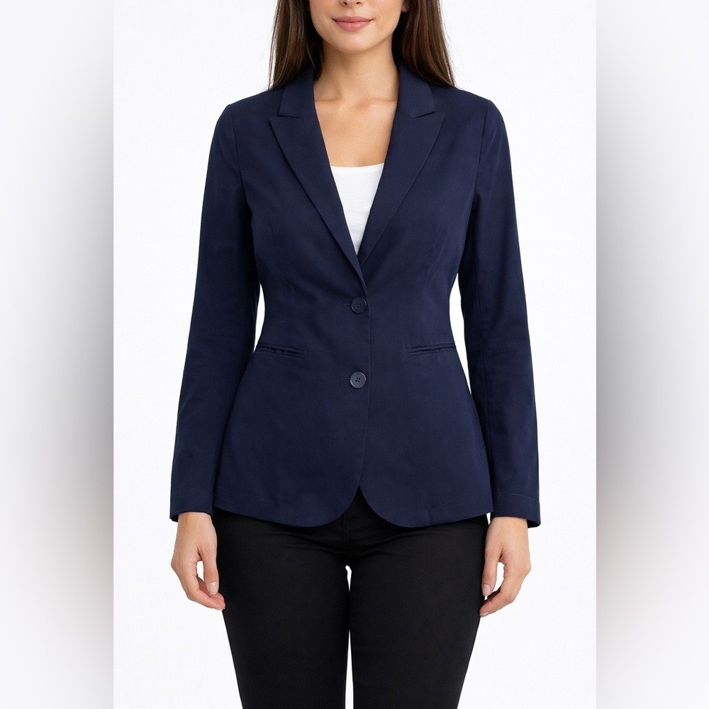 Sandro Ferrone Navy Blue Women’s Blazer (0)