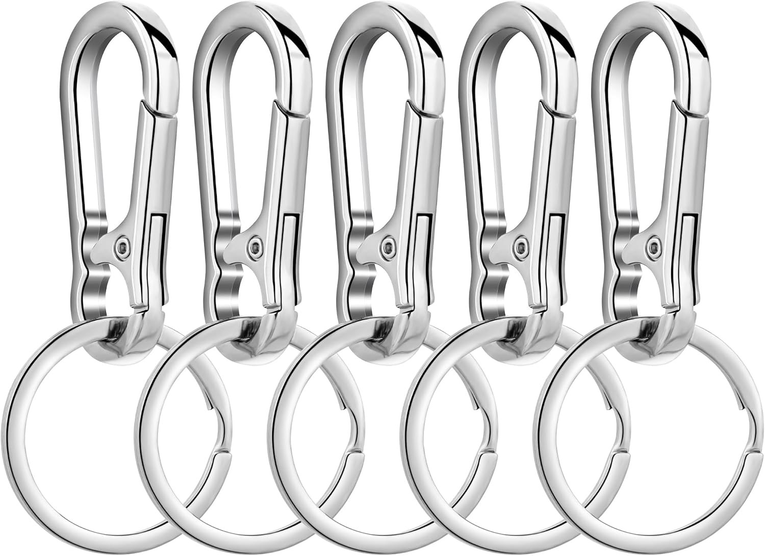 Metal Keychains Keyring Key Chain Ring Clip Holder Organizer for Home Car Keys K