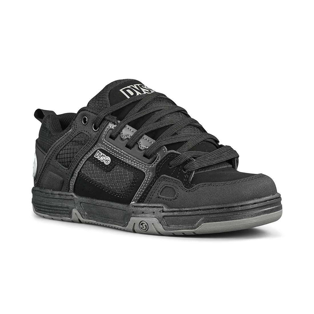 DVS Comanche Shoes – Black/Reflective/Charcoal