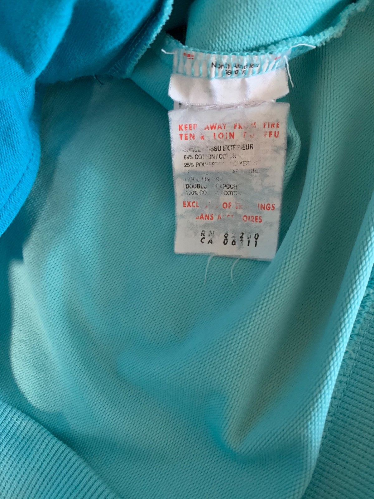 Puma Cobra Golf Light Blue Orange Tag Ladies Jacket Size XS