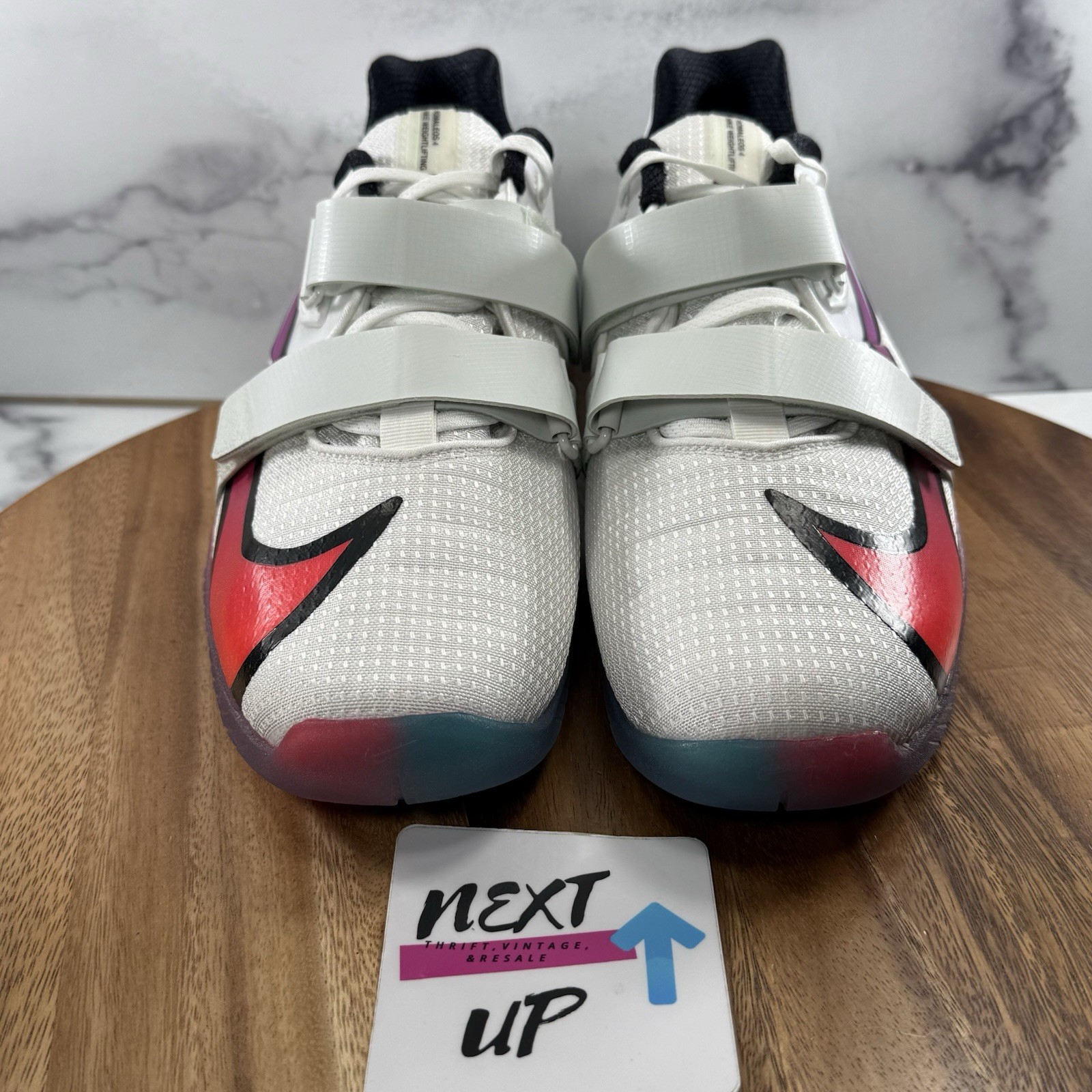 Men 13-Nike Romaleos 4 nby Flash Crimson Weightlifting Powerlifting CN9662-100