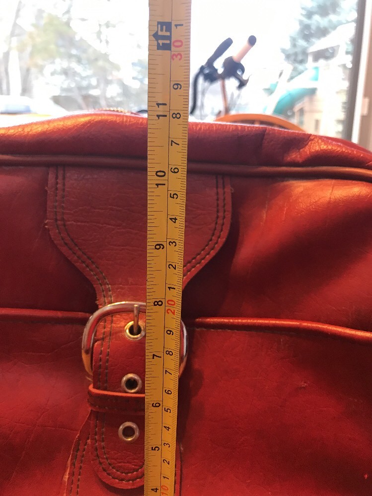 Old-fashioned briefcase & luggage bag Super Cool Red Ships N 24h