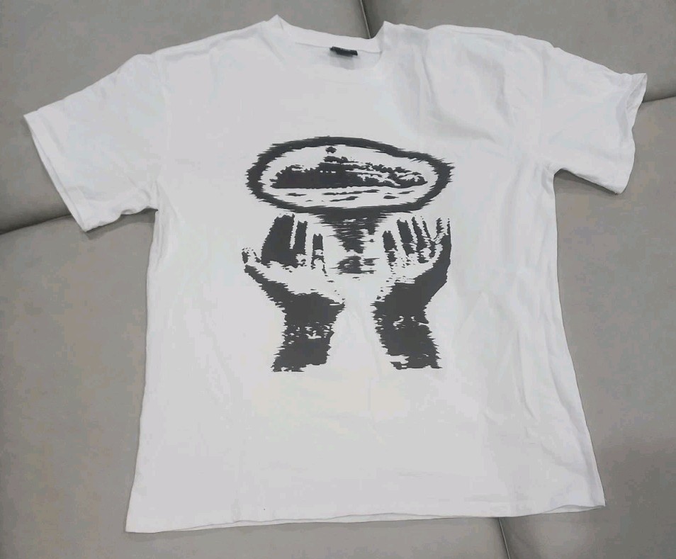 Corteiz Vortex Hands T-shirt White – Size: L