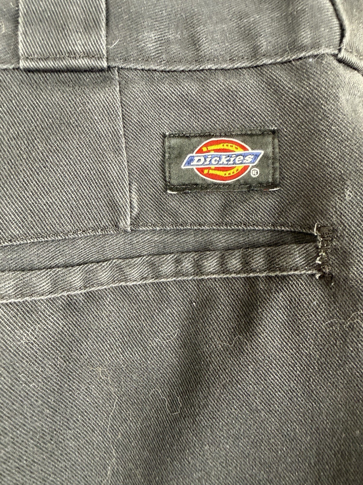 Dickies 874 Original Fit Work Pants in Black, Size 34×30