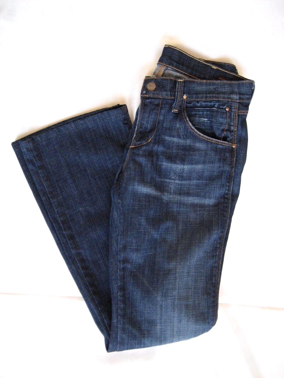 COH Size 27 Kelly Stretch Low Rise Bootcut 98% cotton 2% Elastane Med Blue