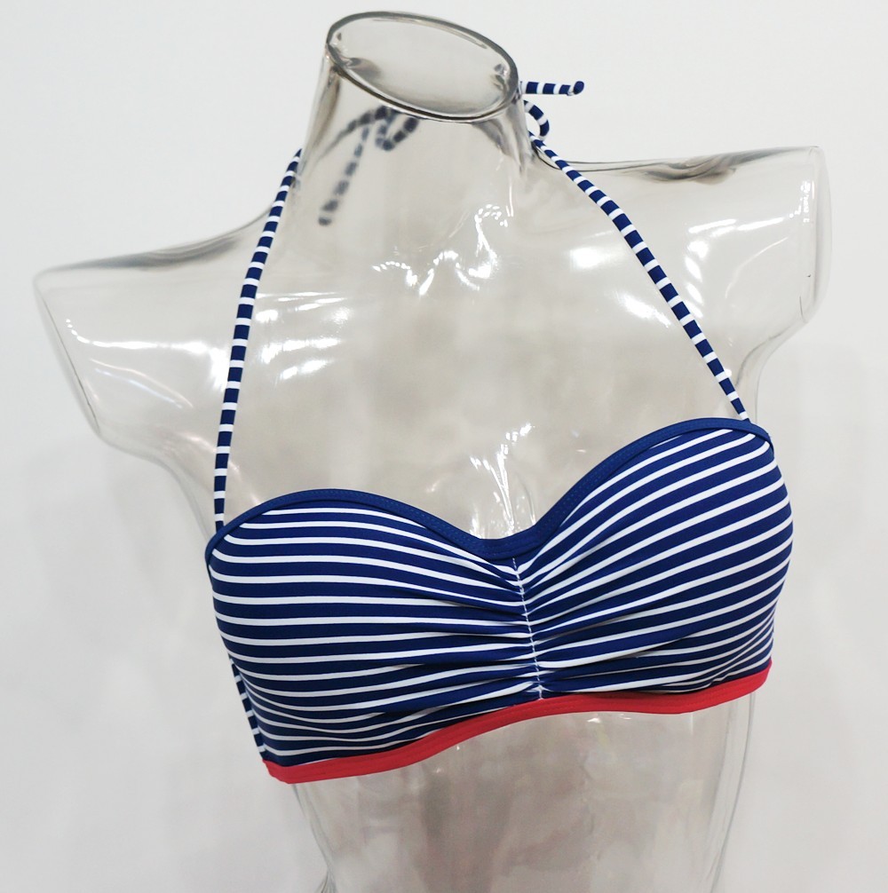 SO Blue Red Stars Stripes 2-Pc. Bandeau Bikini Set Juniors’ Ladies XS,S,M,L,XL