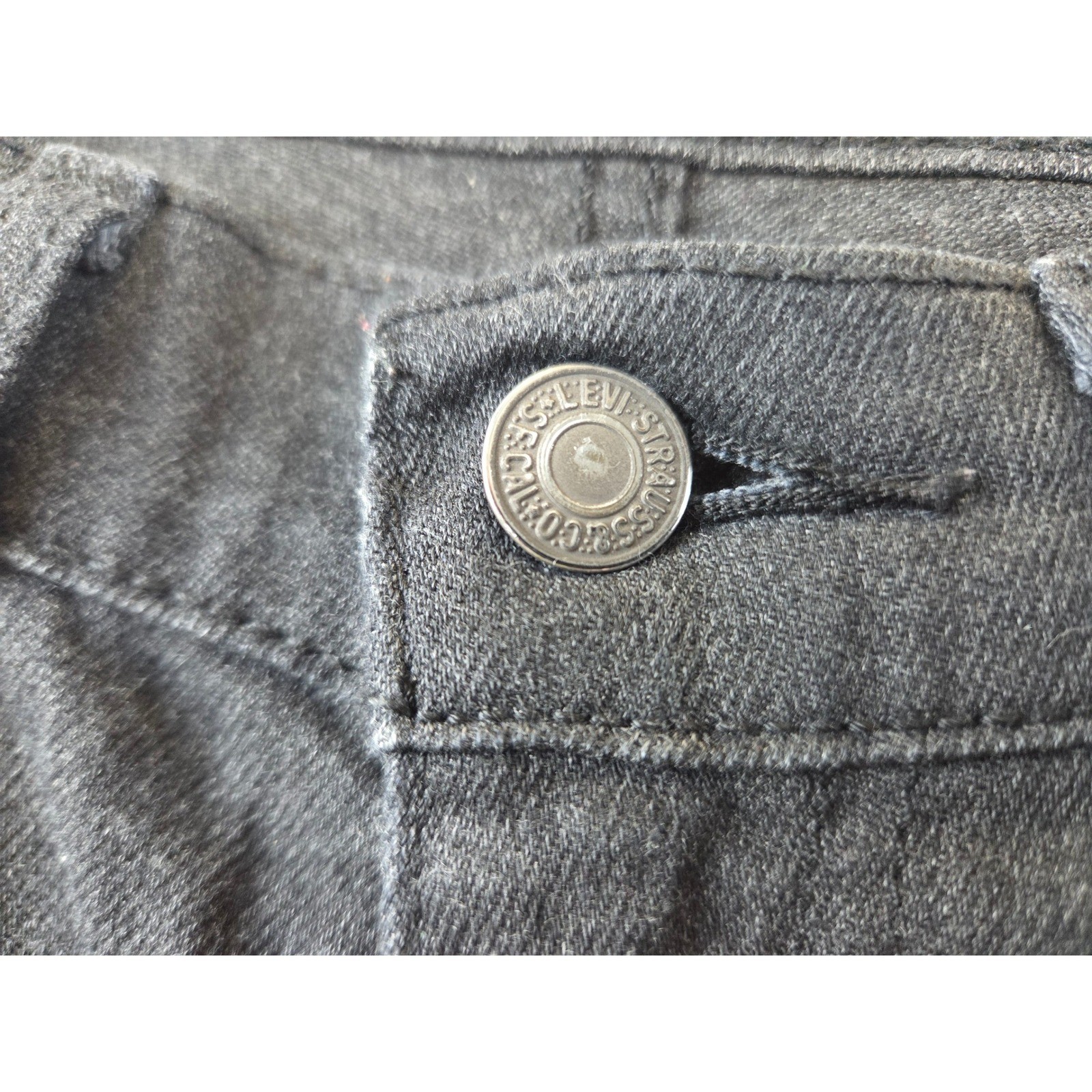 Levis 511 Slim Fit Mens 31×32 Dark Gray Charcoal Comfort Stretch Denim Pants