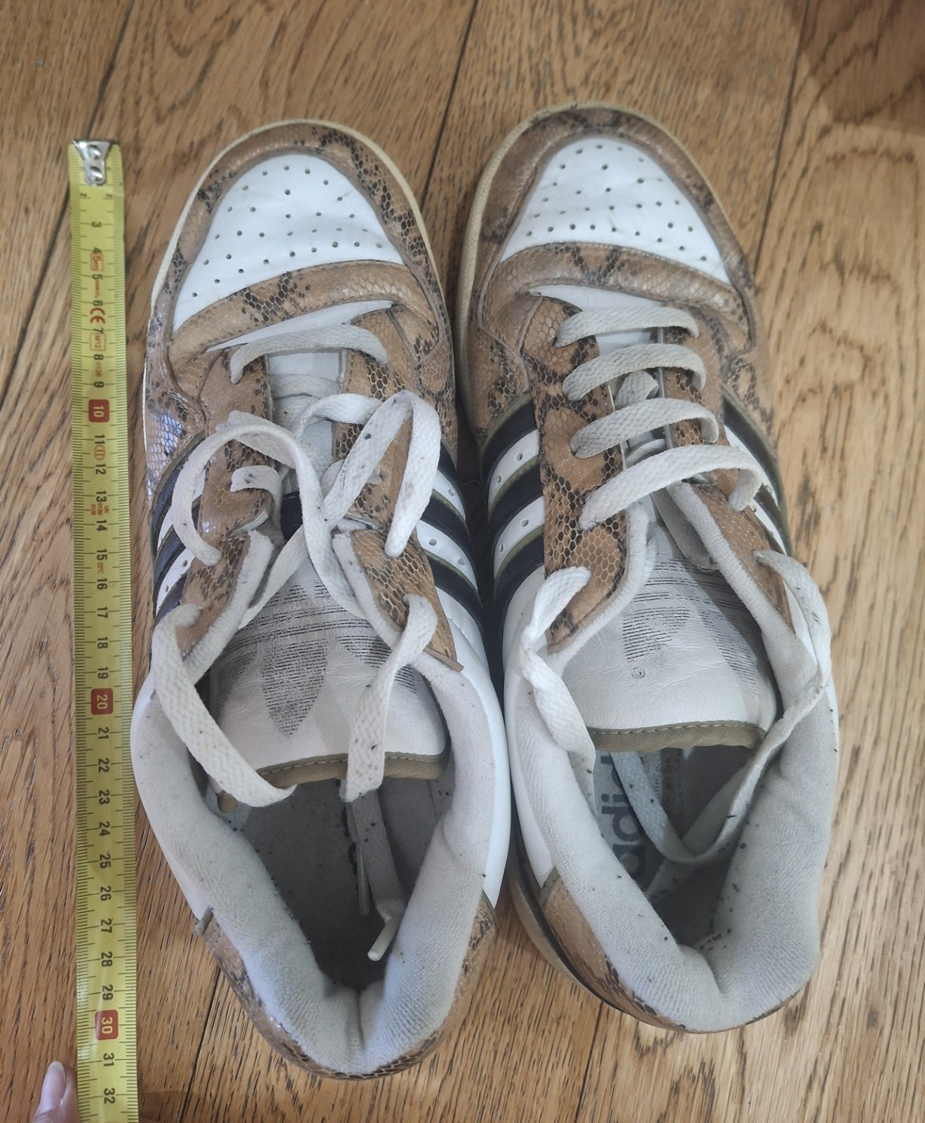 Rare Vintage Adidas Original Model Fleetwood Snakeskin Years 2004 – Size 43 1/3