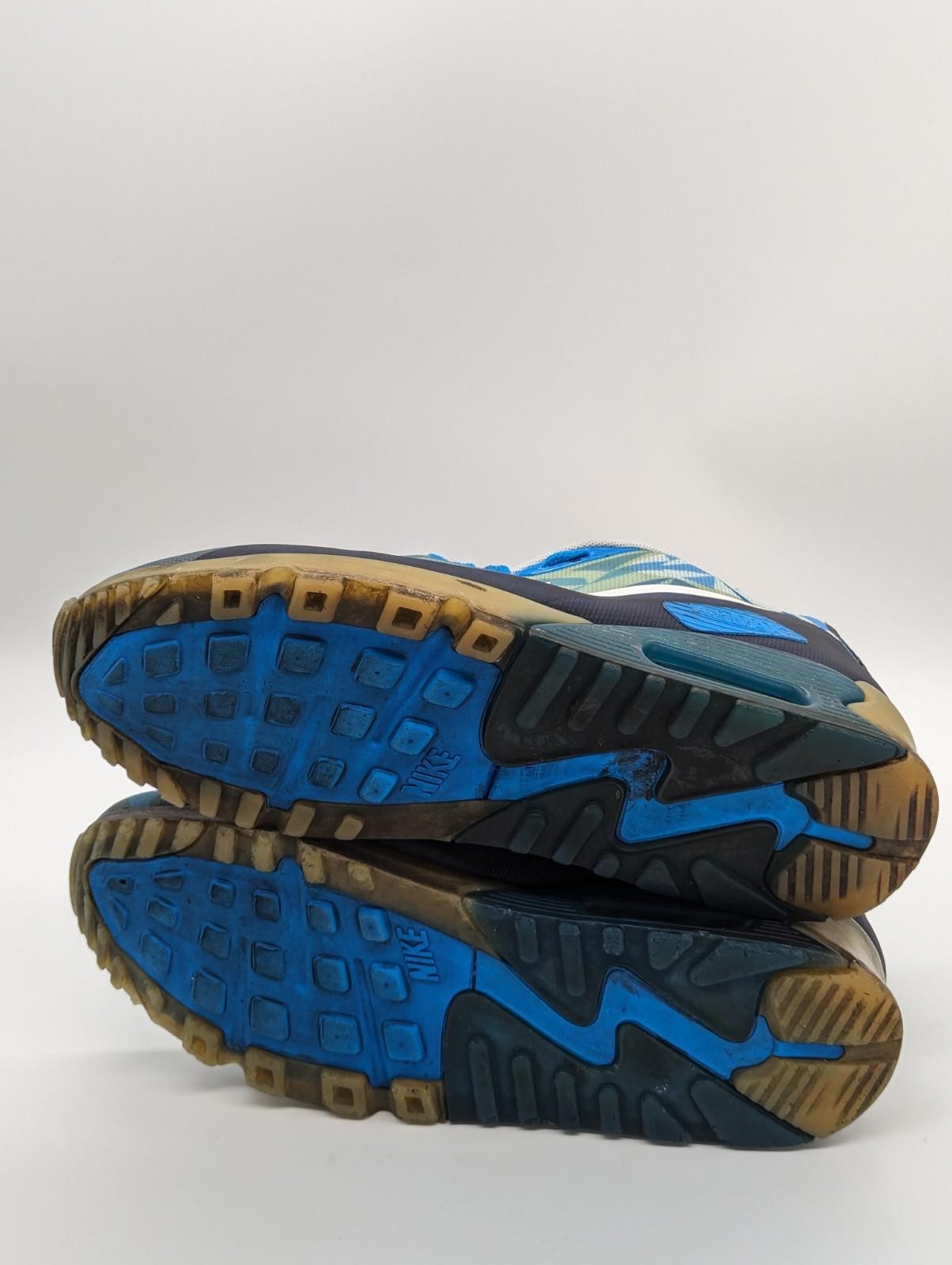 Nike Air Max 90 Ice Barely Blue White 631748-401 Mens Size 9.5 / Womens 11 2013
