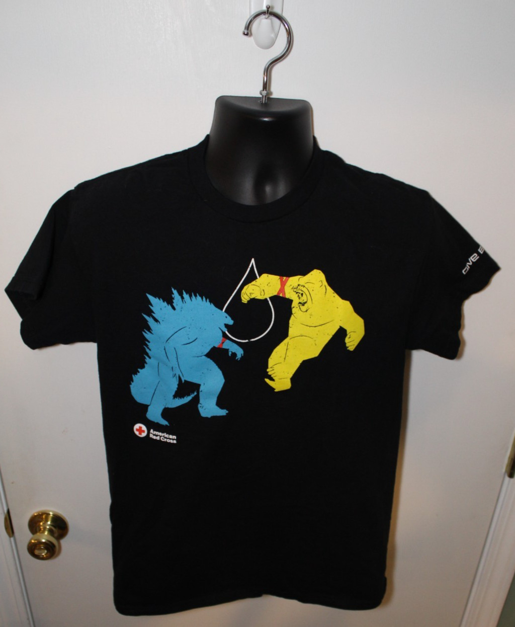 Red Cross Blood Drive Godzilla vs King Kong The New Empire Promo T-shirt Medium